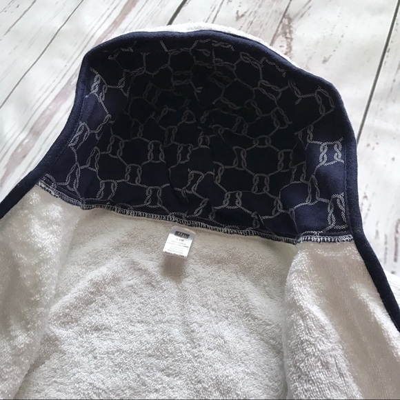 Hudson Baby Crab Hooded Nautical Bath Robe - Picture 6 of 7